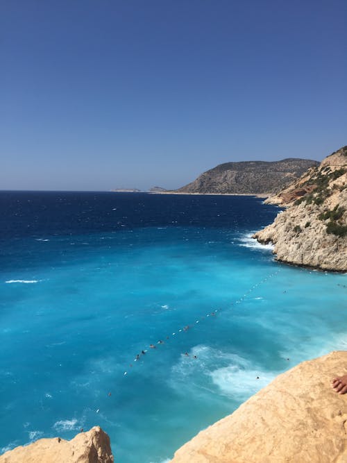 Clear Sky over Sea Shore