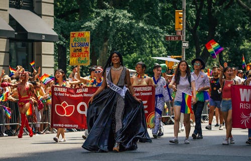 Group of People Walking Together