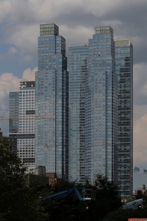 Glass Skyscrapers in New York 