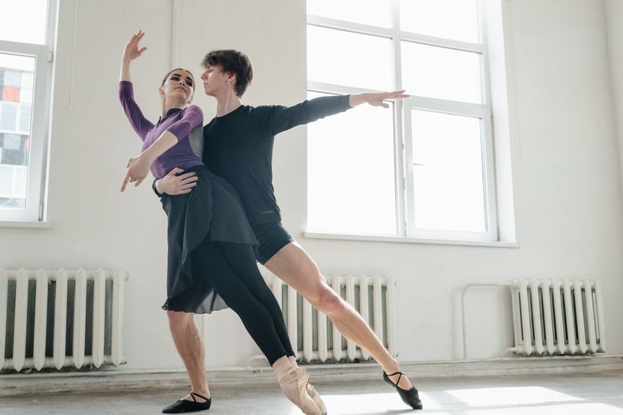 Salsa dancer training at Petalturn Ballet Academy