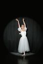 Woman in White Dress Dancing