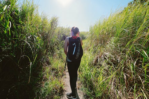 Free stock photo of adventure, girl, mount pinatubo