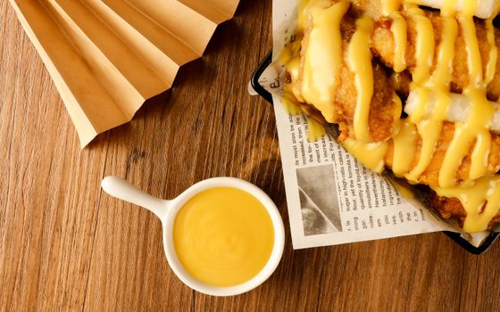 For Use With Vegetables Cheese Sauce