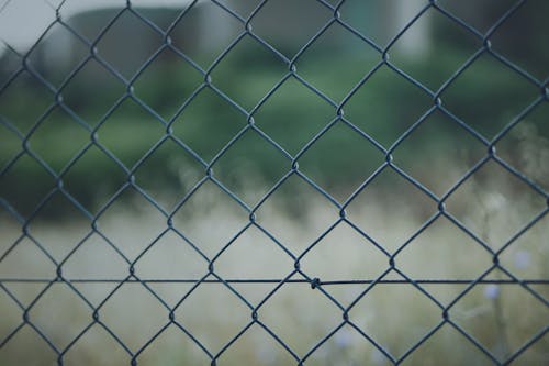Grey Chain Link Fence