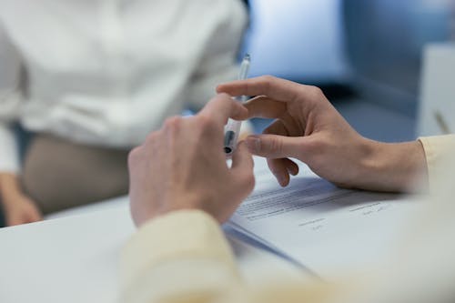 Close Up Photo of Hands