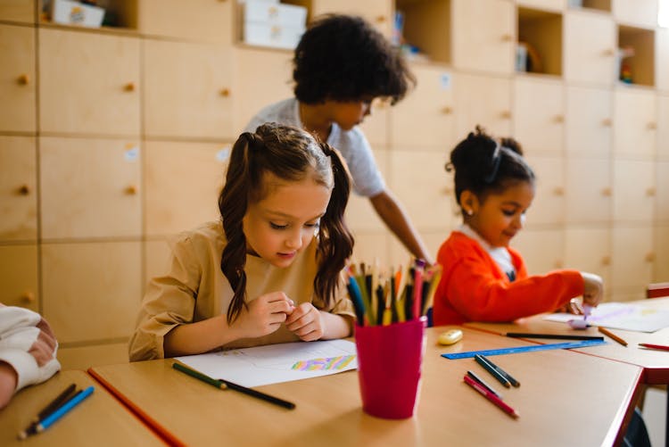 Students In A Classroom