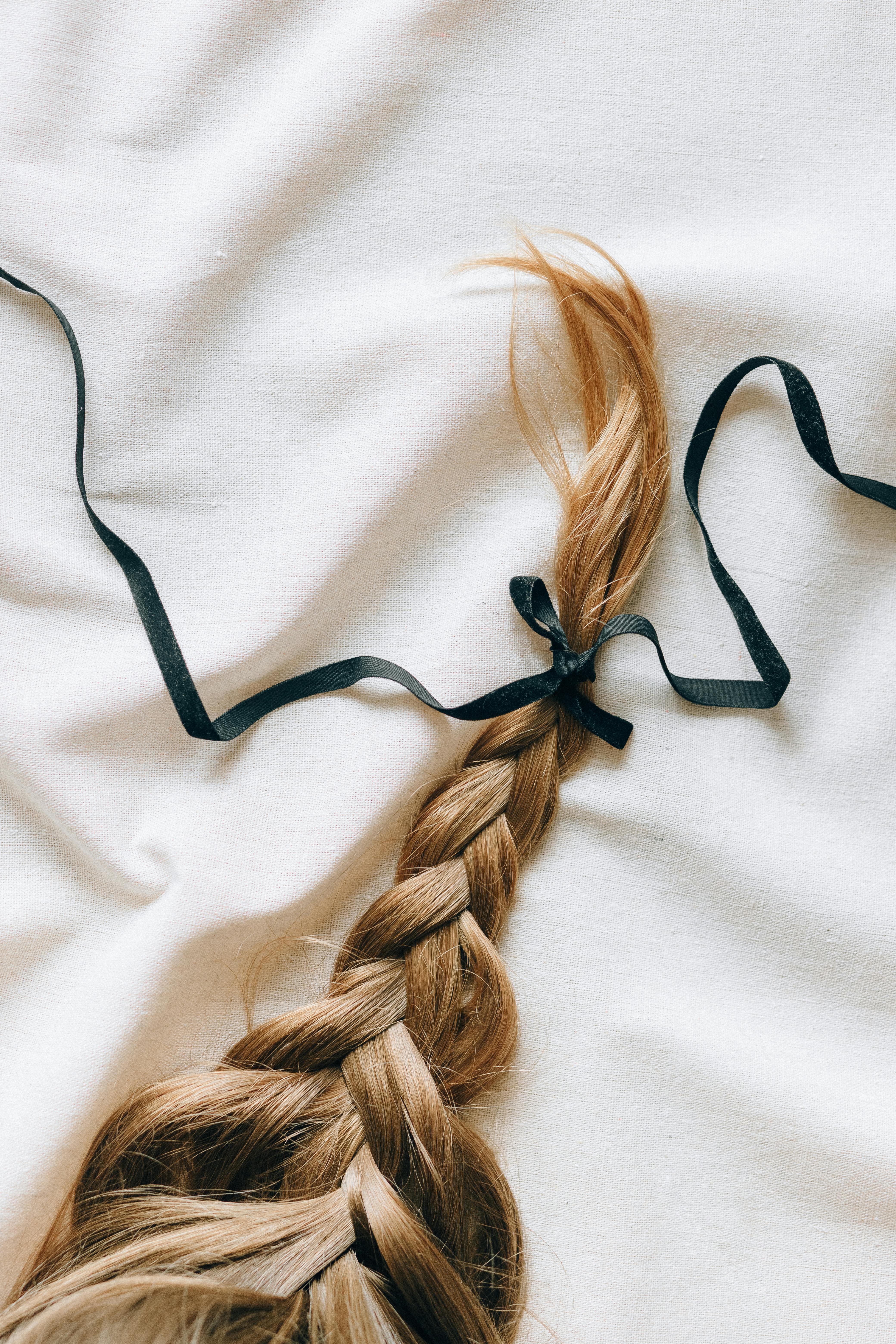 99 Ribbon Hair Braid Stock Photos, High-Res Pictures, and Images - Getty  Images
