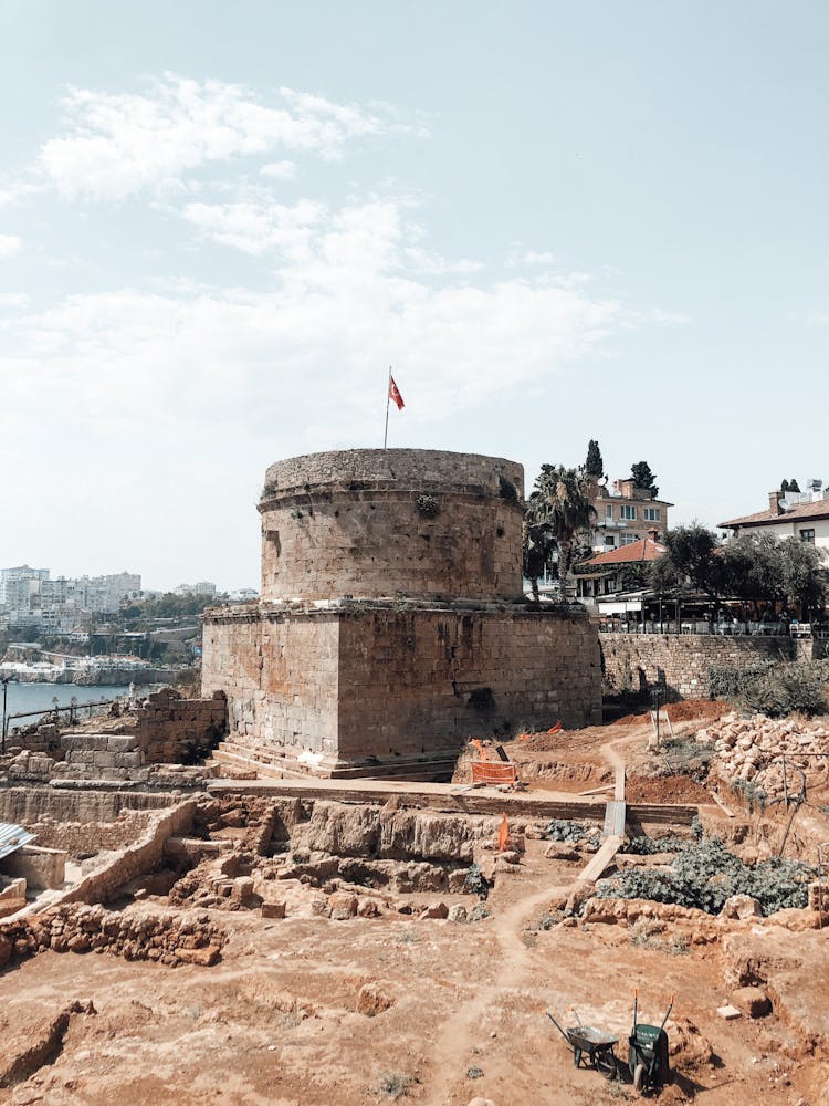 Hidirlik Tower, Antalya, Turkey 