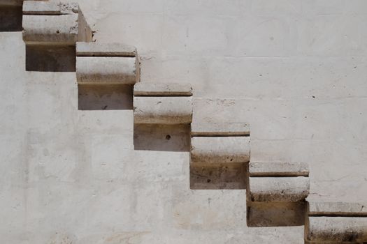 old stone staircase