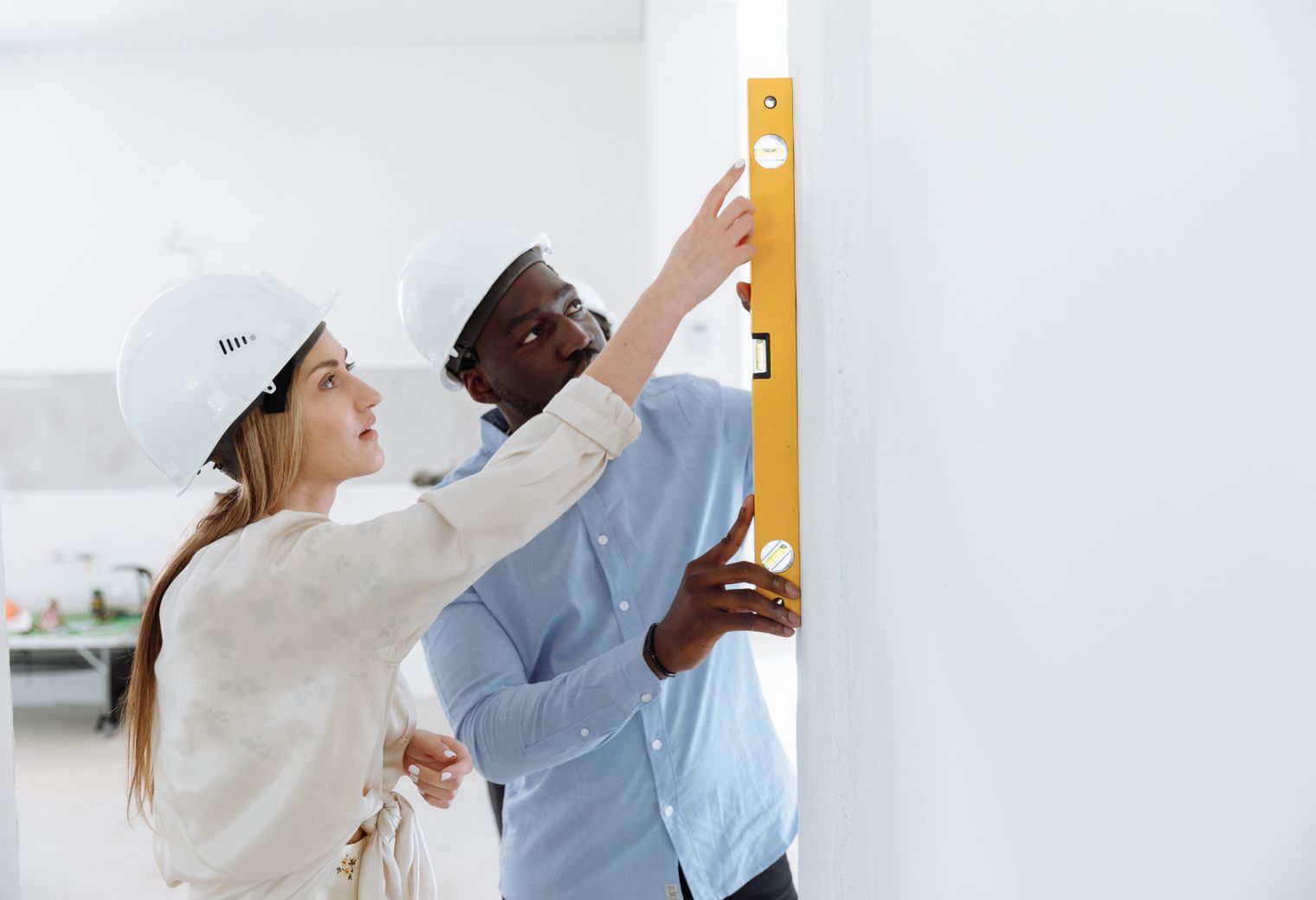End of Tenancy Decorating in Hook — walls rolled to an even, flat finish