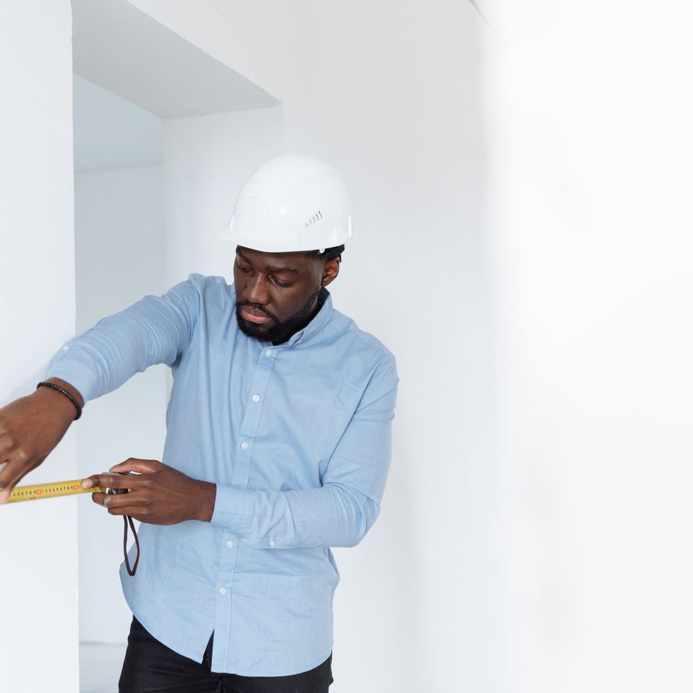 End of Tenancy Decorating in West Ham — surfaces prepped and cut in by hand