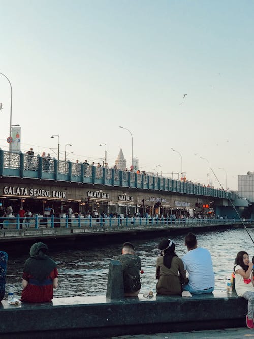 Immagine gratuita di bosphorus, canna da pesca, città