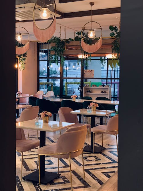 Empty Tables at a Restaurant