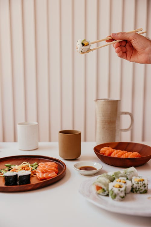 Gratis arkivbilde med delikat, hånd, japansk mat