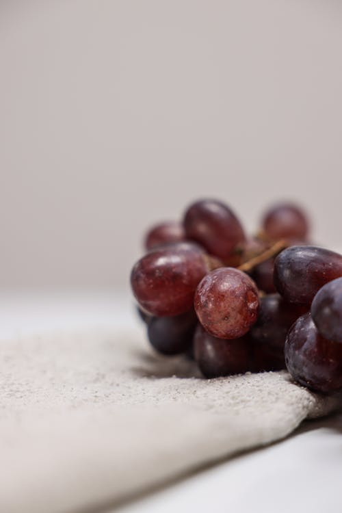 A Close-Up Shot of Grapes