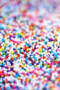White Blue and Pink Round Beads