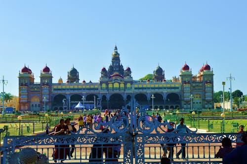 Ingyenes stockfotó India, mysorepalace, palota témában