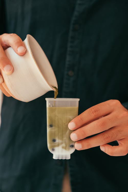 A Person Holding a Bowl