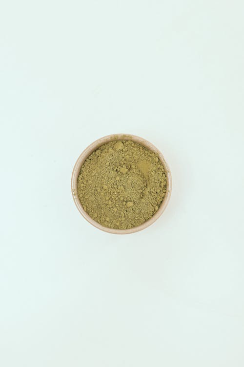 Matcha Powder in Bowl