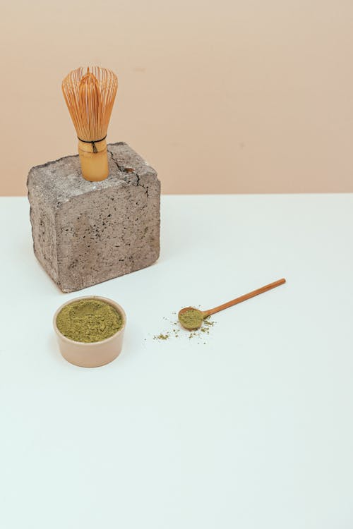 Gratis stockfoto met bamboe vliegenmepper, groene thee, matcha