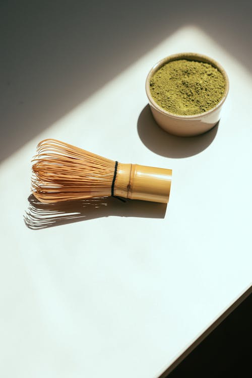 Kostnadsfri bild av bambu visp, grönt te, matcha