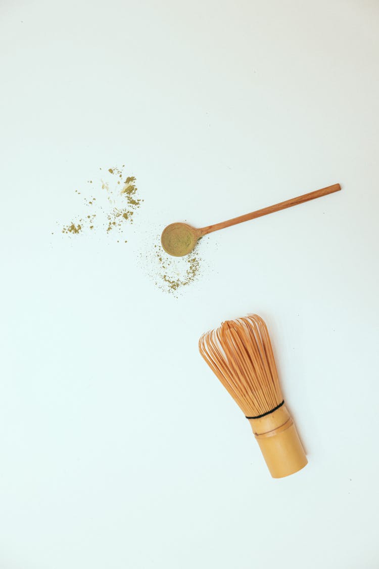 Wooden Kitchen Spoon And Spice