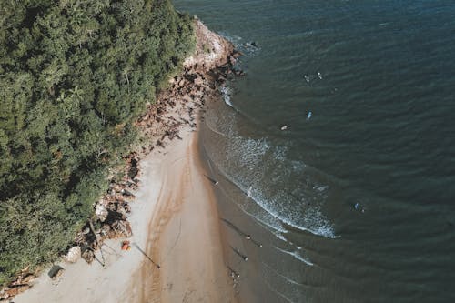 Fotobanka s bezplatnými fotkami na tému breh, exteriéry, fotografia z dronu