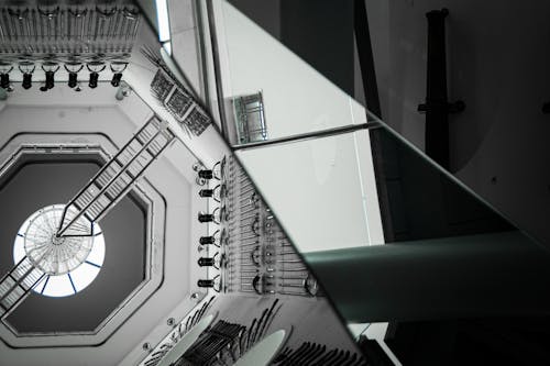 Reflection of Armours and Weapons inside the Hall of Steel