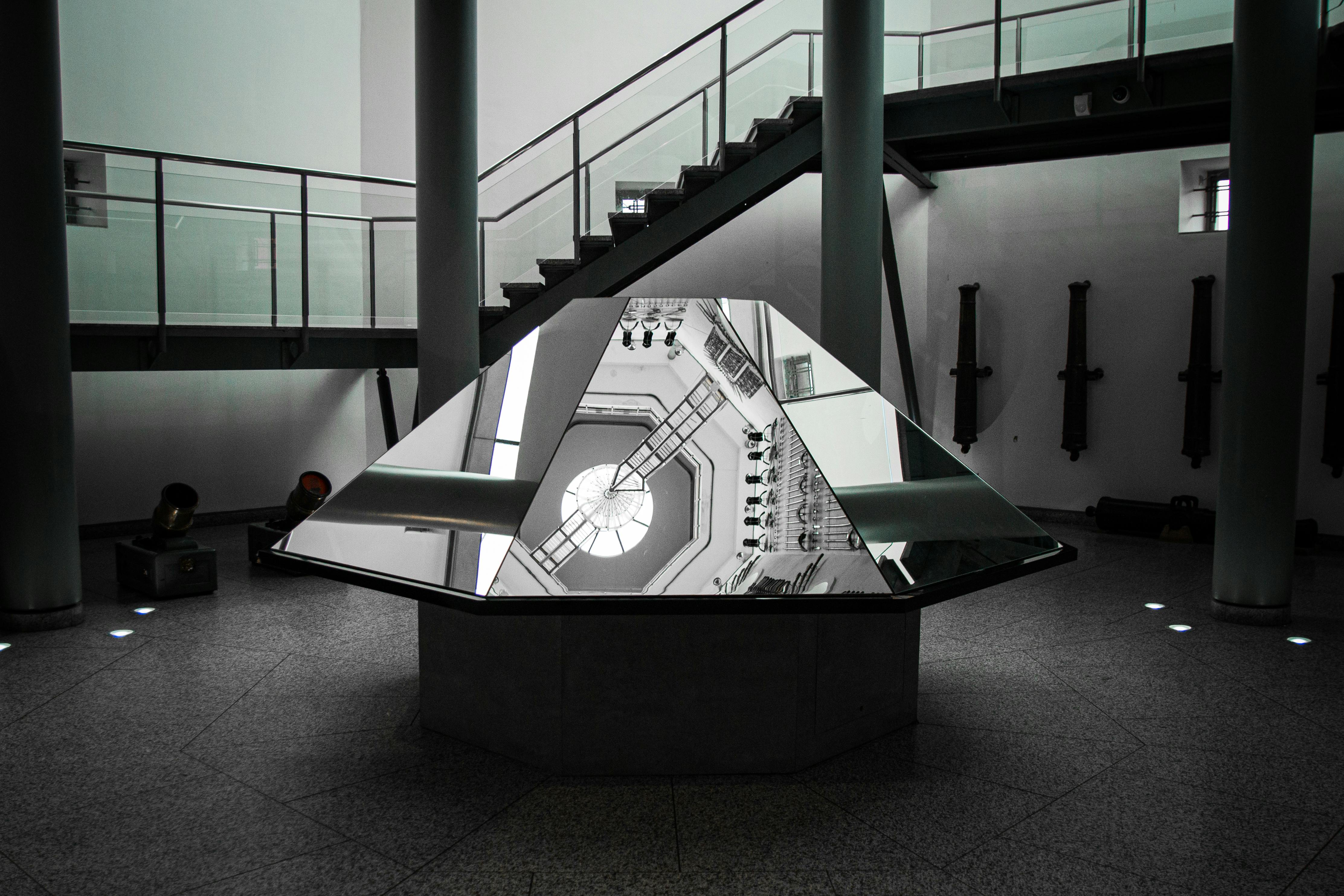 mirrors in royal armouries museum in leeds