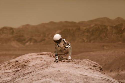 Gratuit Imagine de stoc gratuită din arid, astronaut, cască spațială Fotografie de stoc