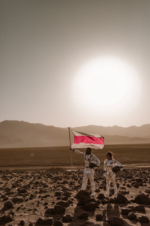 Kostenloses Stock Foto zu astronauten, erodiert, fantasie