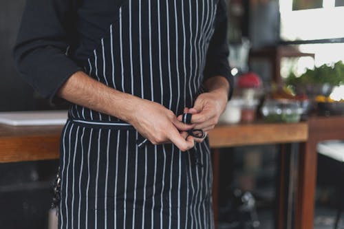 apron, bağlamak, çizgi içeren Ücretsiz stok fotoğraf