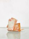Money on White Surface