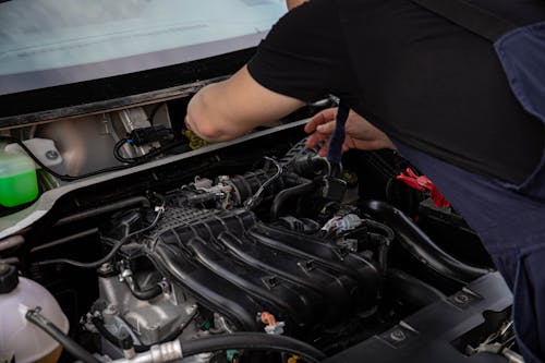 Close-Up Photo of an Auto Mechanic