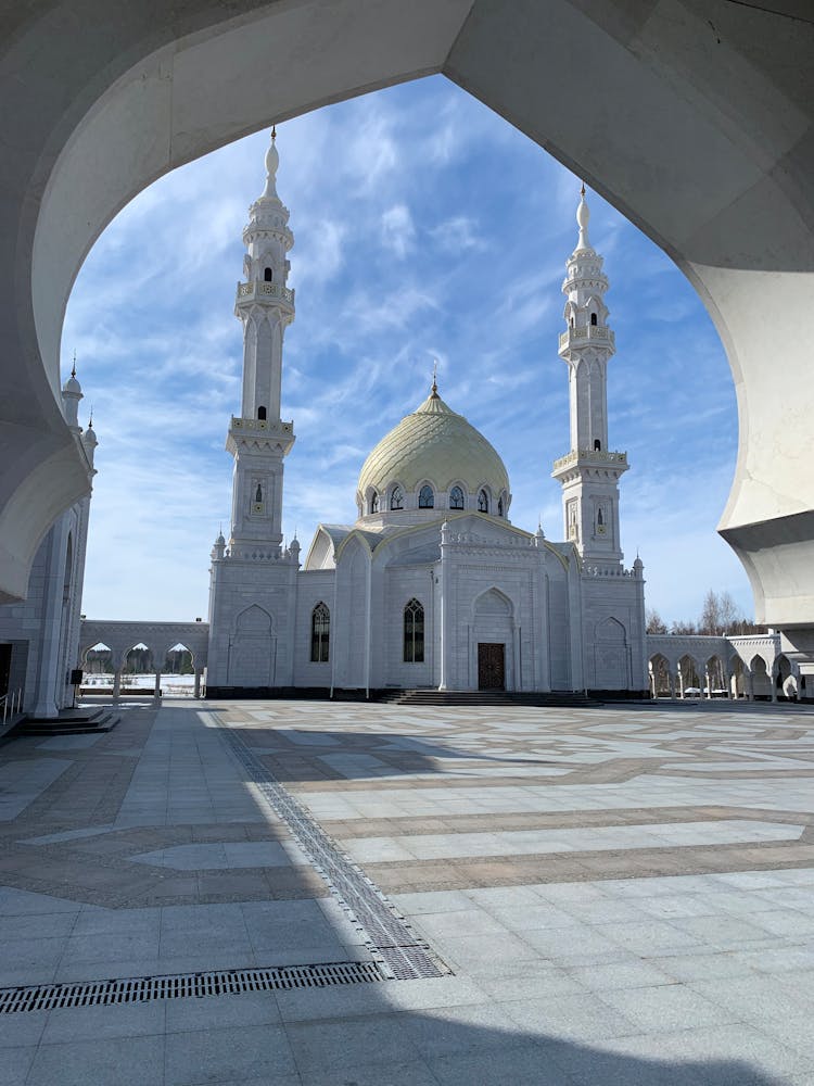 White Mosque Building