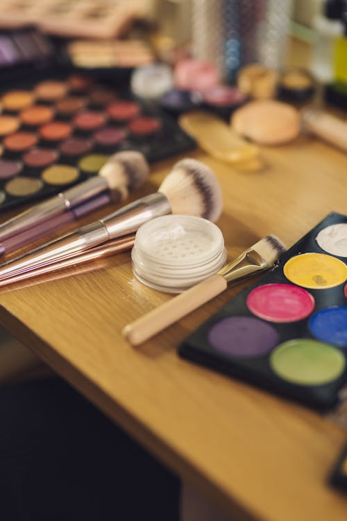 Free A Close-Up Shot of  Cosmetic Products Stock Photo