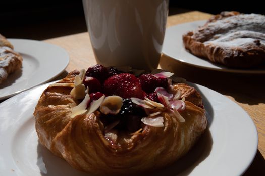 With Fruit Danish Pastry