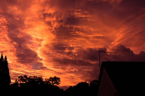 免费 黎明时的天空摄影 素材图片