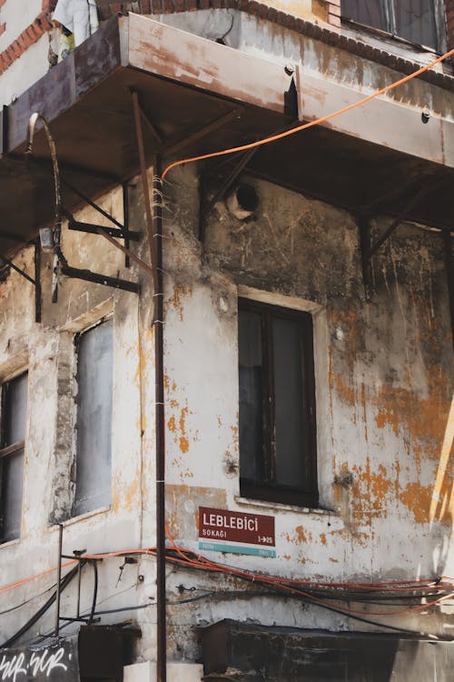 Dirty Walls of a Building