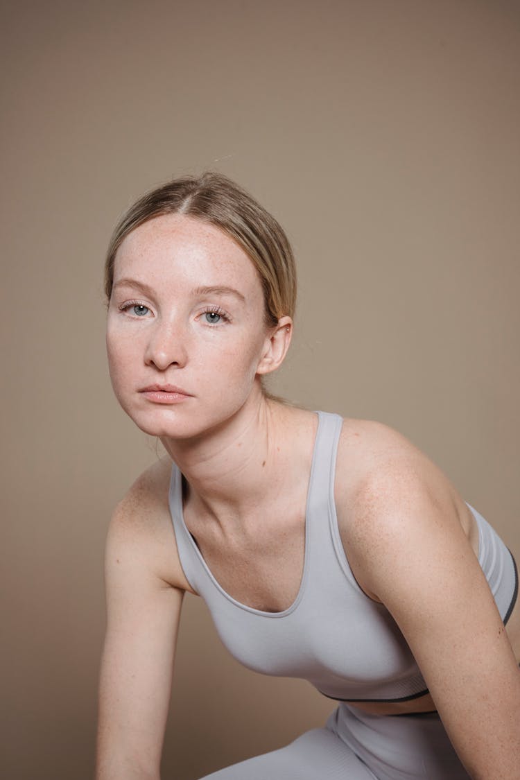 Woman With Gray Eyes