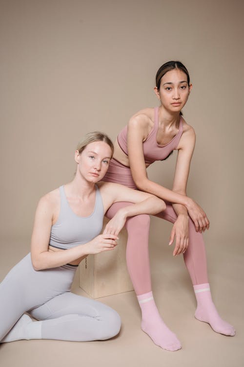 Women Posing in Activewear Clothes
