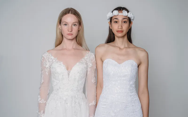 vestido novia palabra de honor sirena con pedrería