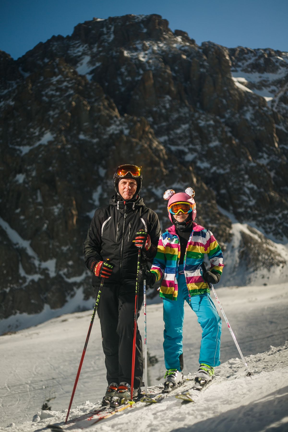 She showed up to the ski lift in a business suit and heels. She still has the ticket.
