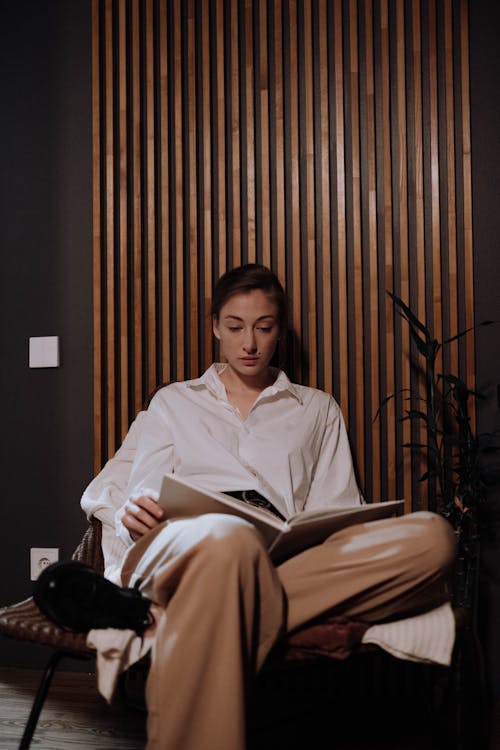 A Woman Reading a Book