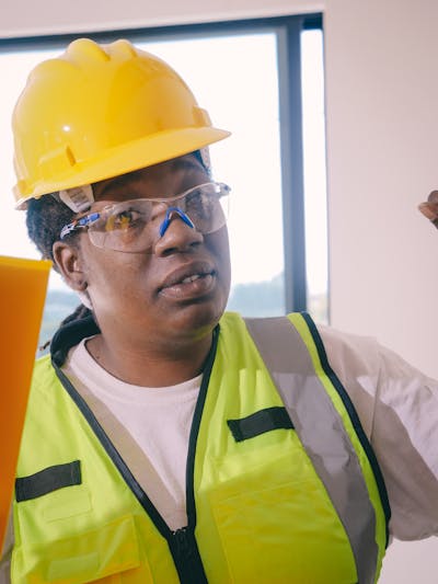 Certified technician performing hygiene service inspection