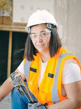 apprentice plumber learning from an experienced plumber