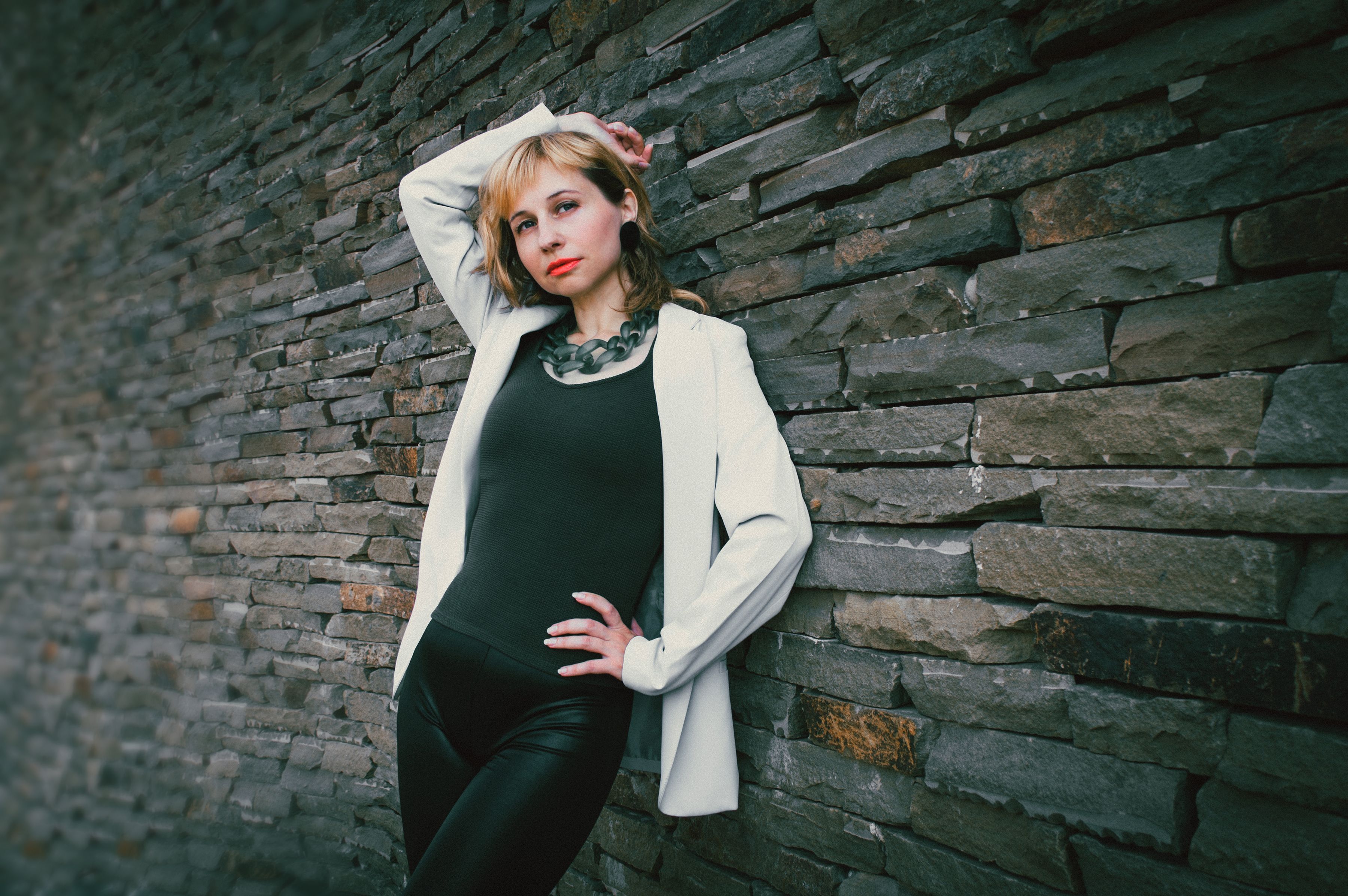 A Woman in White Long Sleeve Shirt · Free Stock Photo