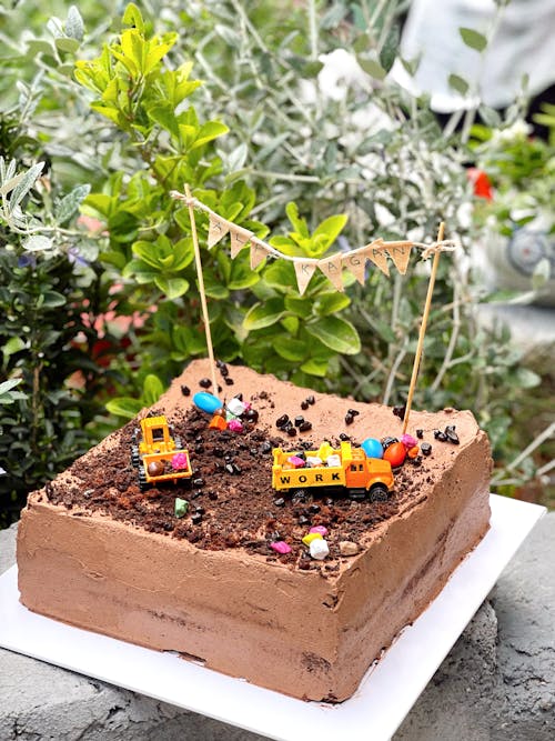 Gratis stockfoto met cake, chocolade, groene planten