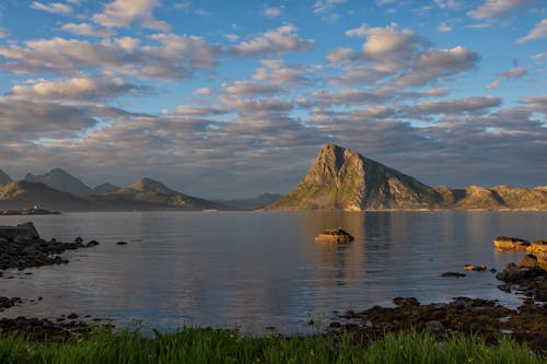 경치가 좋은, 노르웨이, 로 포텐 섬의 무료 스톡 사진