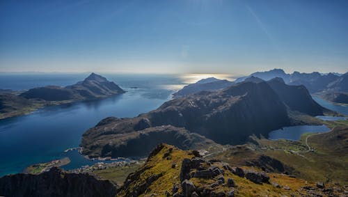 Immagine gratuita di cielo azzurro, fotografia della natura, mare